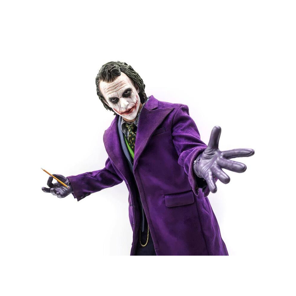 Hot Toys Figure Qs010 - Dc Comics - The Knight - The Joker Deluxe Version Dark