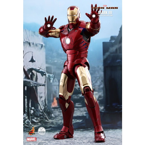 Hot Toys ειδώλιο Hot Toys QS011 - Marvel Comics - Iron Man - Iron Man Mark 3 2