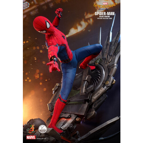 Hot Toys ειδώλιο Hot Toys QS015B - Marvel Comics - Spider-Man : Homecoming - Spider-Man Deluxe Version 2