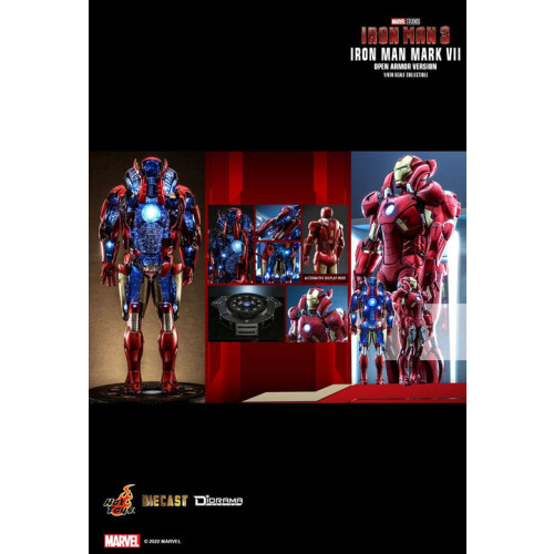 Hot Toys ειδώλιο Hot Toys DS004D51 - Marvel Comics - Iron Man 3 - Iron Man Mark 4 Open Armor Version 1