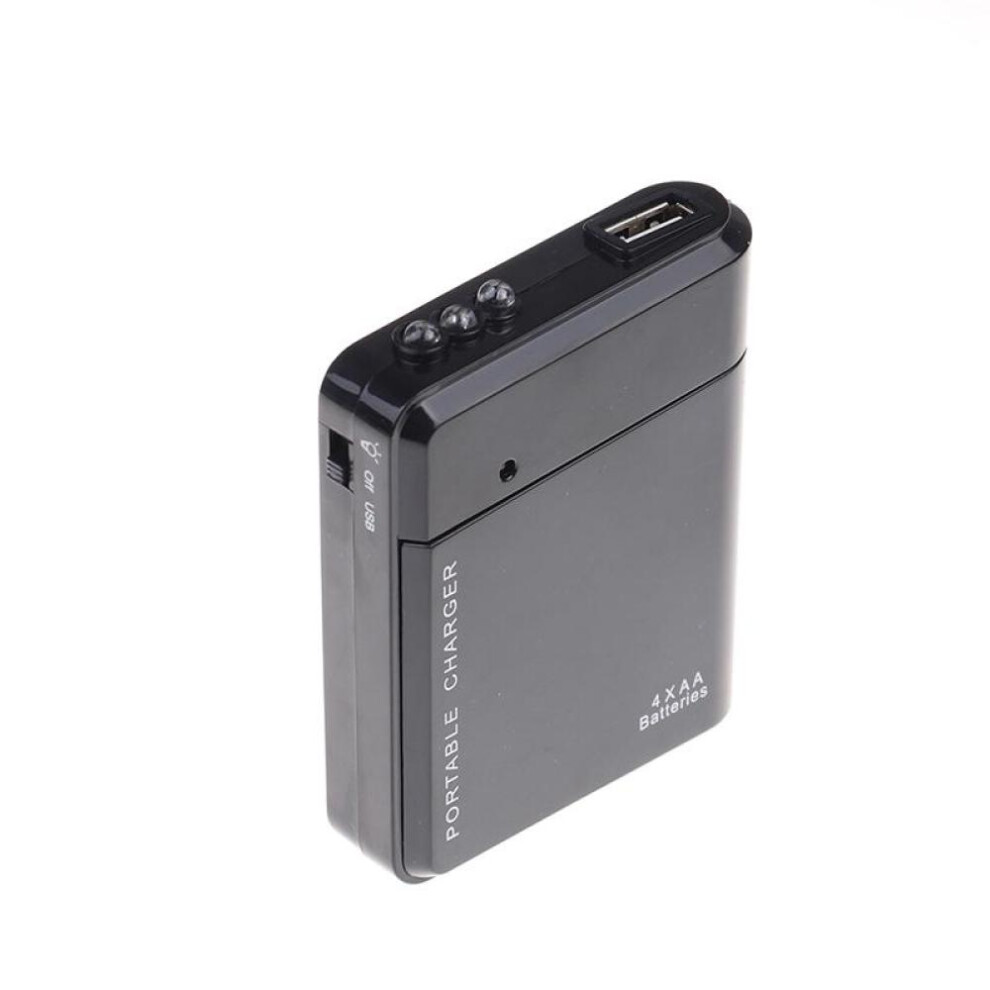1 Pc Usb 4 Aa Battery Power Emergency Charger Portable Universal Phone Charger