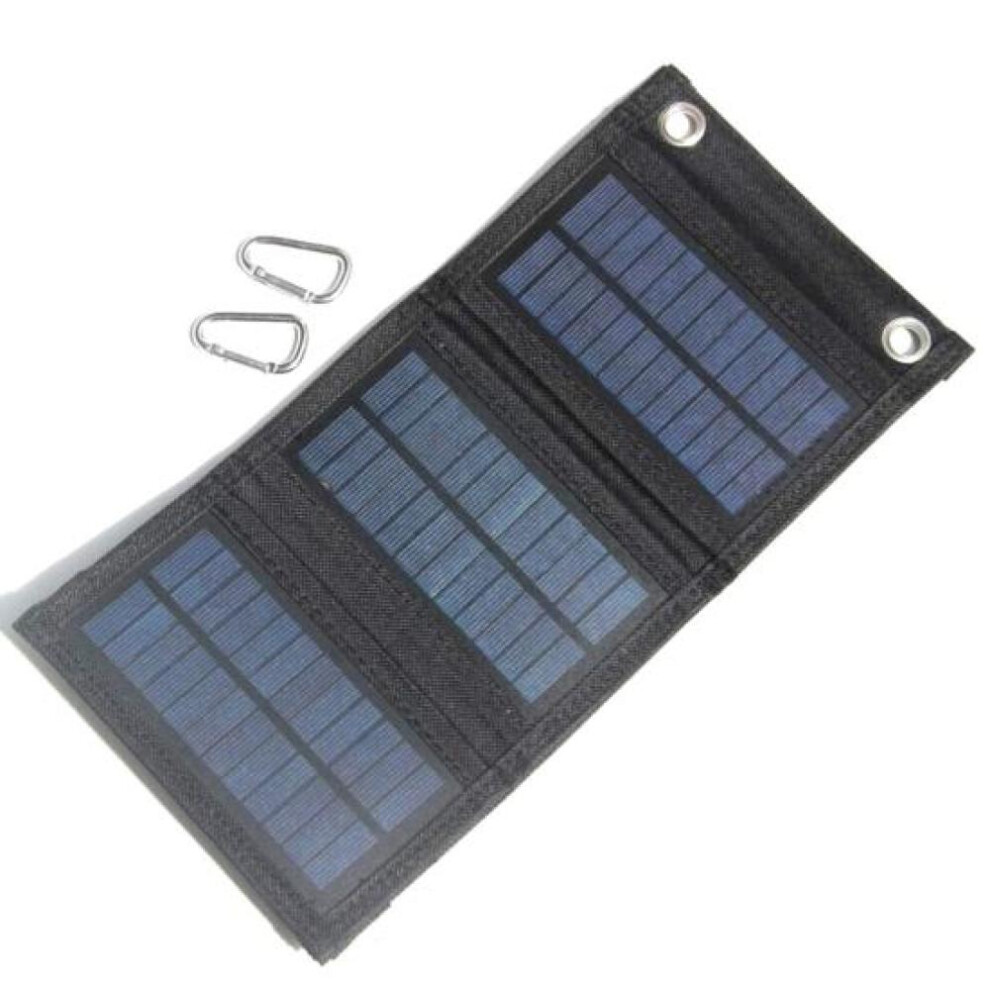 Usb Solar Panel Charger Power Bank Adapter