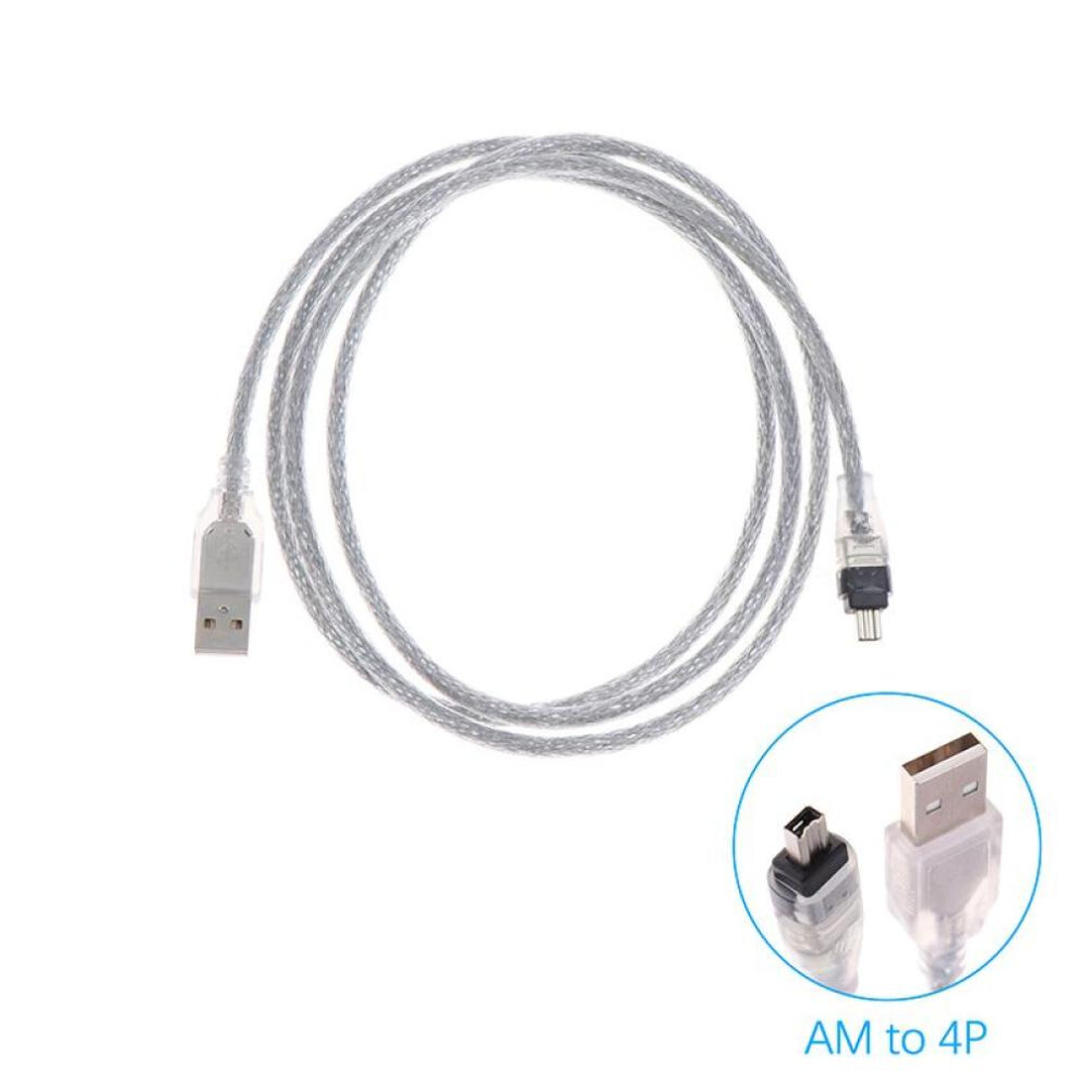 1394 Fire Wire Usb To 4P Usb To 1394 Data Cable Ieee 1394 Connection Cable Camera Dv Acquisition Card Printer Scanner Camcorder