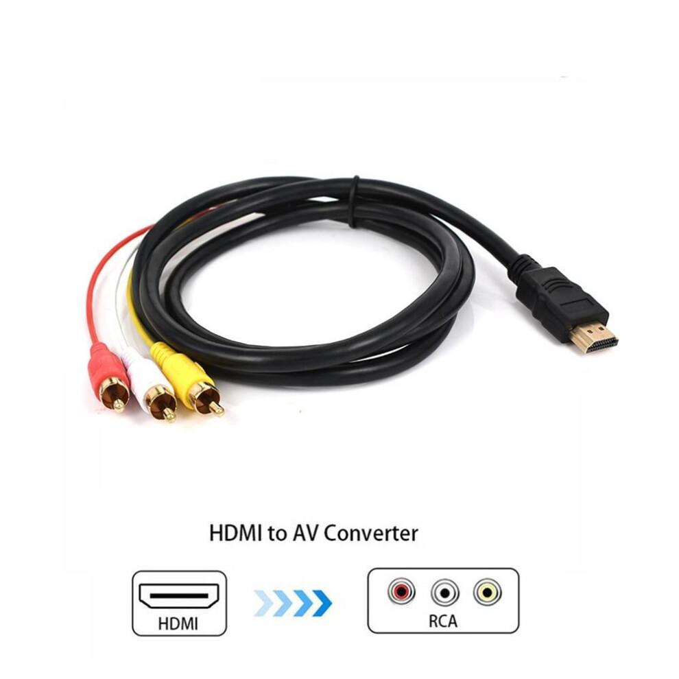 Hdmi To Rca Av Converter, 1.5m