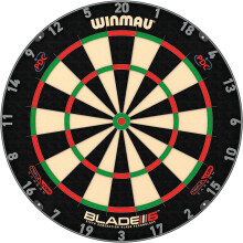 WINMAU Darts Blade 6 Triple Core Carbon Professional PDC Dartboard with Official tournament specifications | Endorsed by the PDC