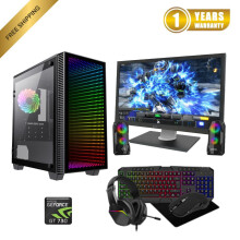 24'' M Fast Gaming Core i5 PC Bundle 1TB HDD+ 240GB SSD 16GB RAM GT730 +Speakers