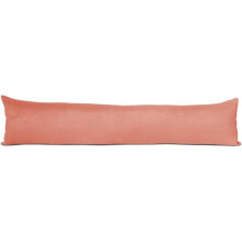 (Salmon) Lancashire Textiles Suede Door Draught Excluder
