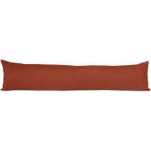 (Terracotta) Lancashire Textiles Suede Door Draught Excluder