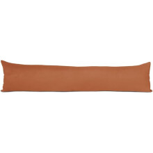 (Burnt Orange) Lancashire Textiles Suede Door Draught Excluder