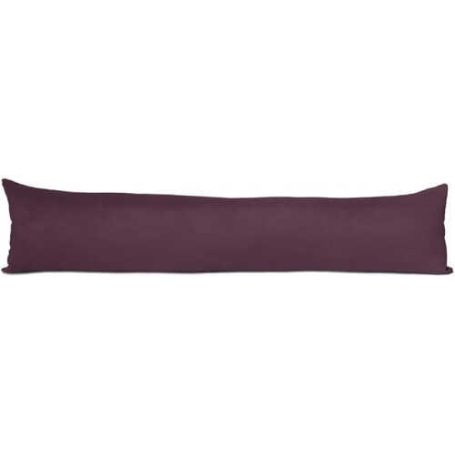 (Wine) Lancashire Textiles Suede Door Draught Excluder