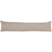 (Beige) Lancashire Textiles Suede Door Draught Excluder