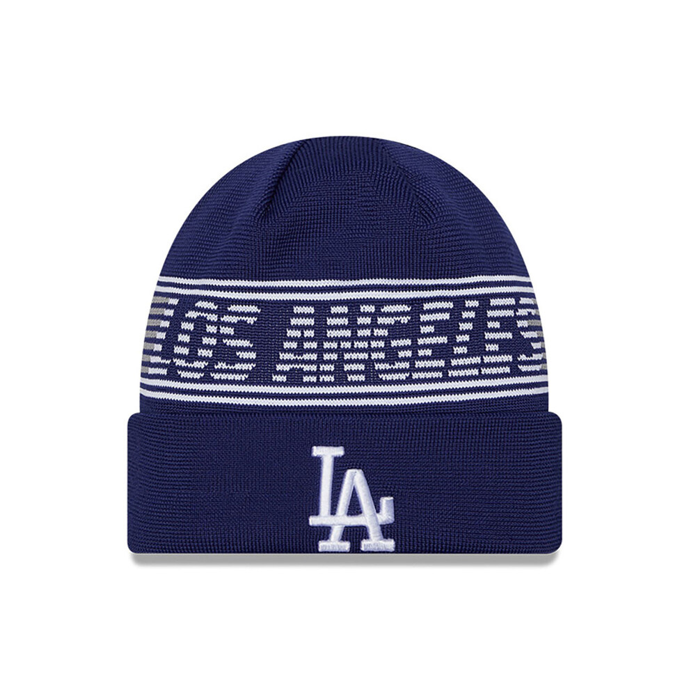 New Era LA Dodgers City Connect Dark Blue Sport Knit Beanie Hat