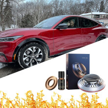 (Silver) Electromagnetic Molecular Interference Antifreeze Snow Removal Instrument,vehicle Microwave Molecular Deicing Instrument, Electromagnetic Antifreeze