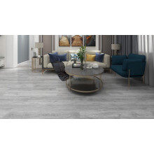 (Light Grey) Luxury Click SPC Vinyl Flooring - 100% Waterproof, Ideal for Bathroom & Kitchen, 1.74M² Packs