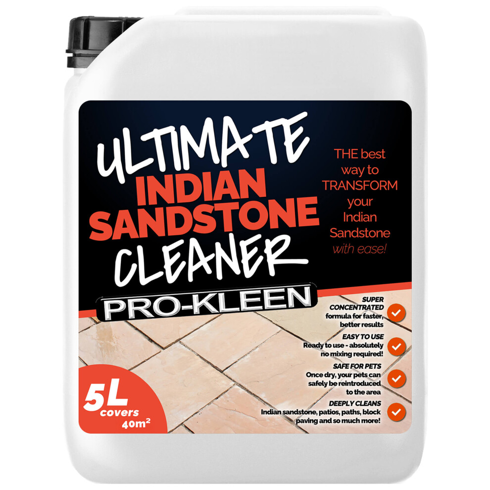 (5L) Pro-Kleen Ultimate Indian Sandstone Cleaner 5L