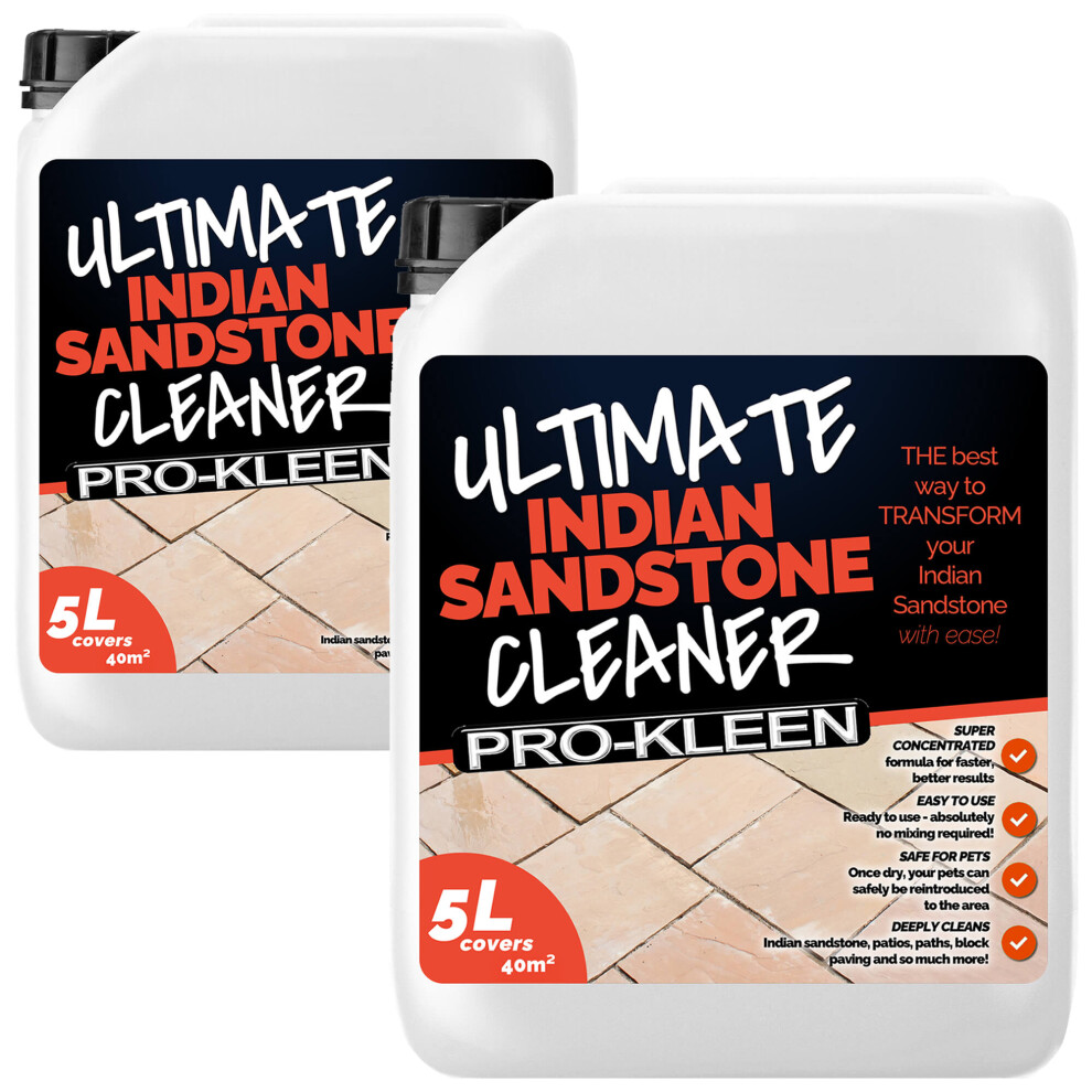 (10L) Pro-Kleen Ultimate Indian Sandstone Cleaner 5L