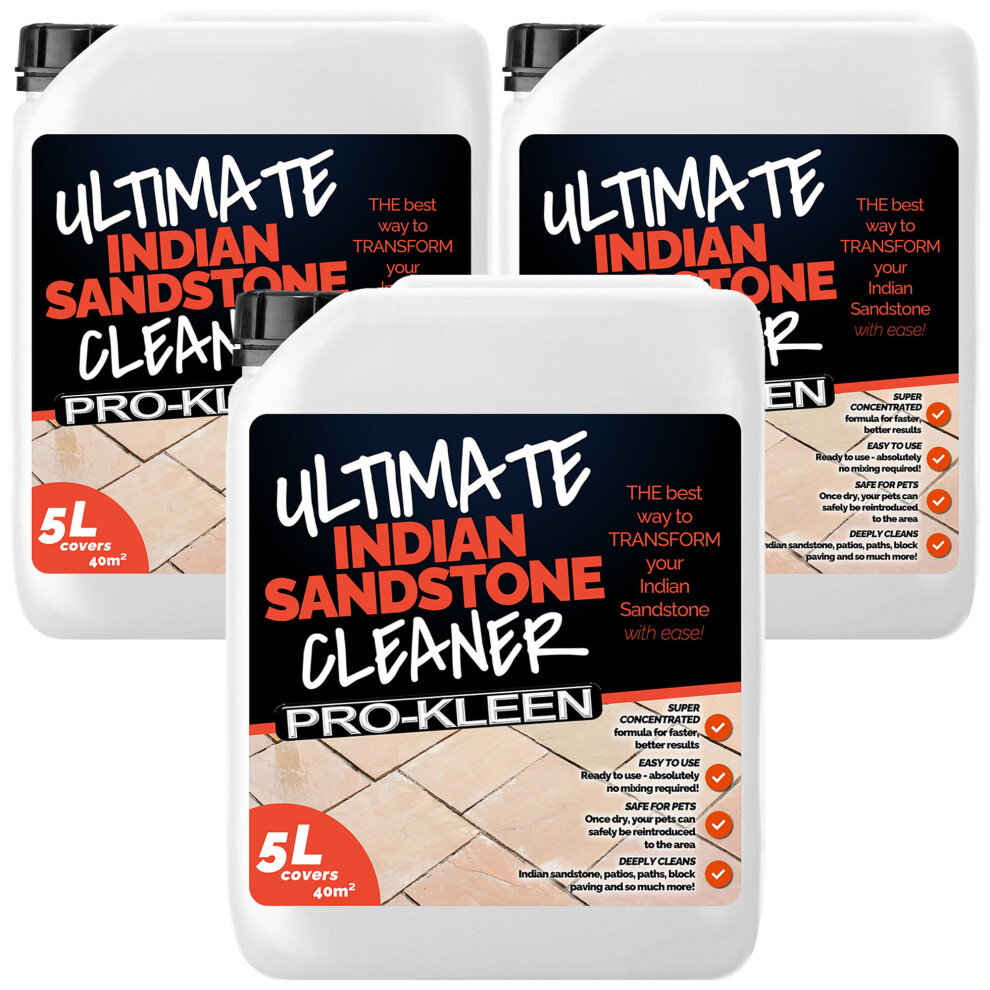 (15L) Pro-Kleen Ultimate Indian Sandstone Cleaner 5L