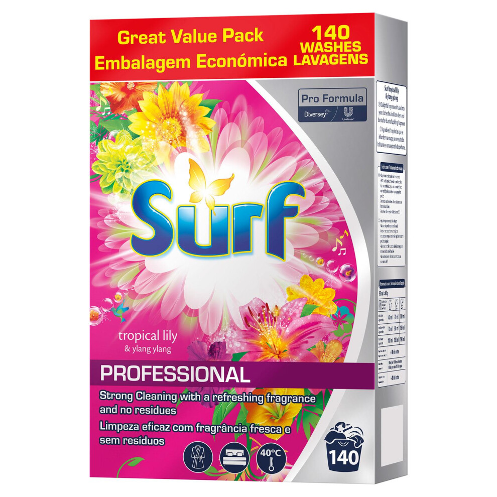 Surf Professional Washing Powder Tropical Lily & Ylang Ylang 140 Washes