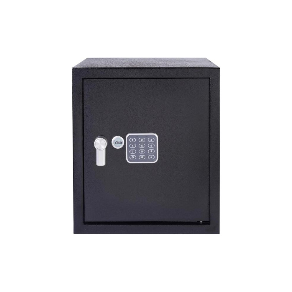 Yale Alarmed Safe 130Db Built In Alarm Override Key Fixings 40 Litre 39X35x36 Cm 6001843255385