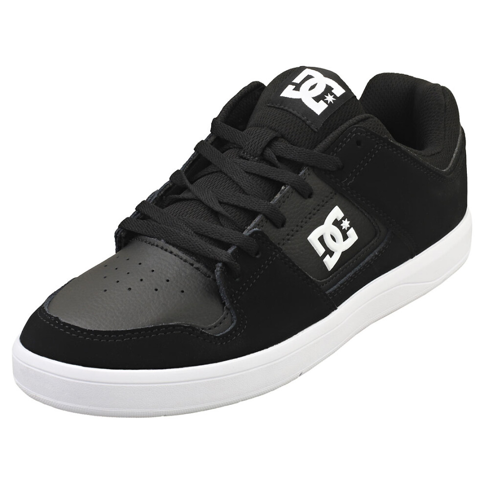 (10.5) DC Shoes Shoes Cure Mens Skate Trainers in Black