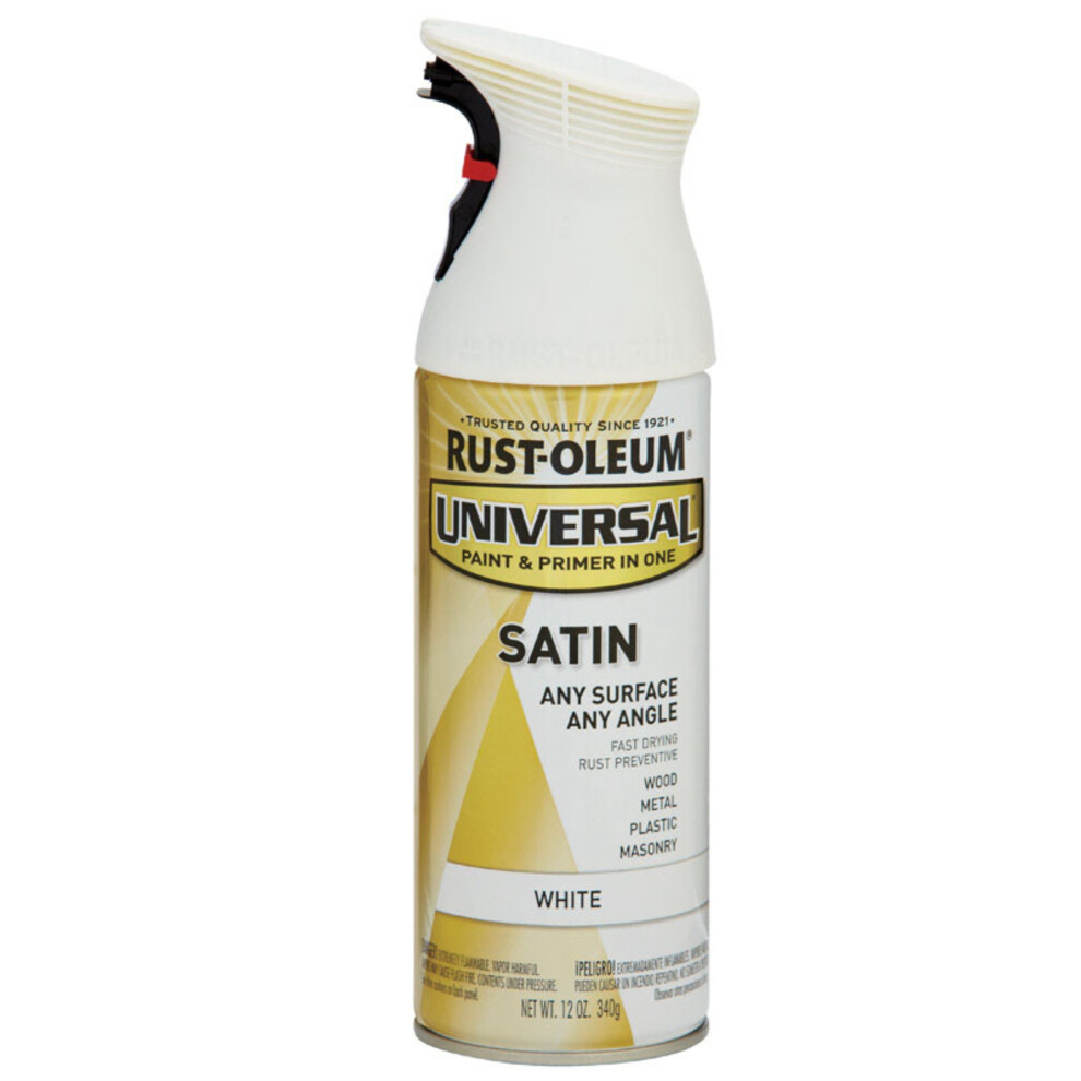 UNIVERSAL SATIN WHITE Pack of 6