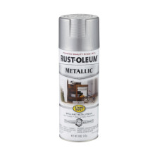 Rust-Oleum 7271830 Stops Rust Metallic Spray Paint, 11 Ounce, Silver
