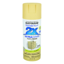 Rust-Oleum 249065 Painter's Touch 2X Ultra Cover Spuitverf, 12 oz, Satin Strogeel, 1 verpakkingen