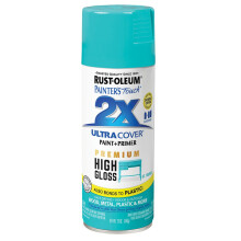 Rust-Oleum 331175 Painter's Touch 2X Ultra Cover Spray Paint, 12 oz, High Gloss St. Tropez