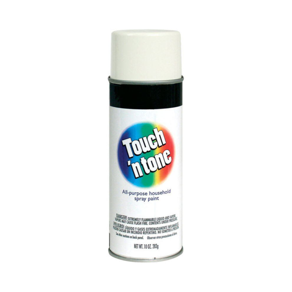 SPRAY PAINT GLS WHT 10OZ Pack of 6