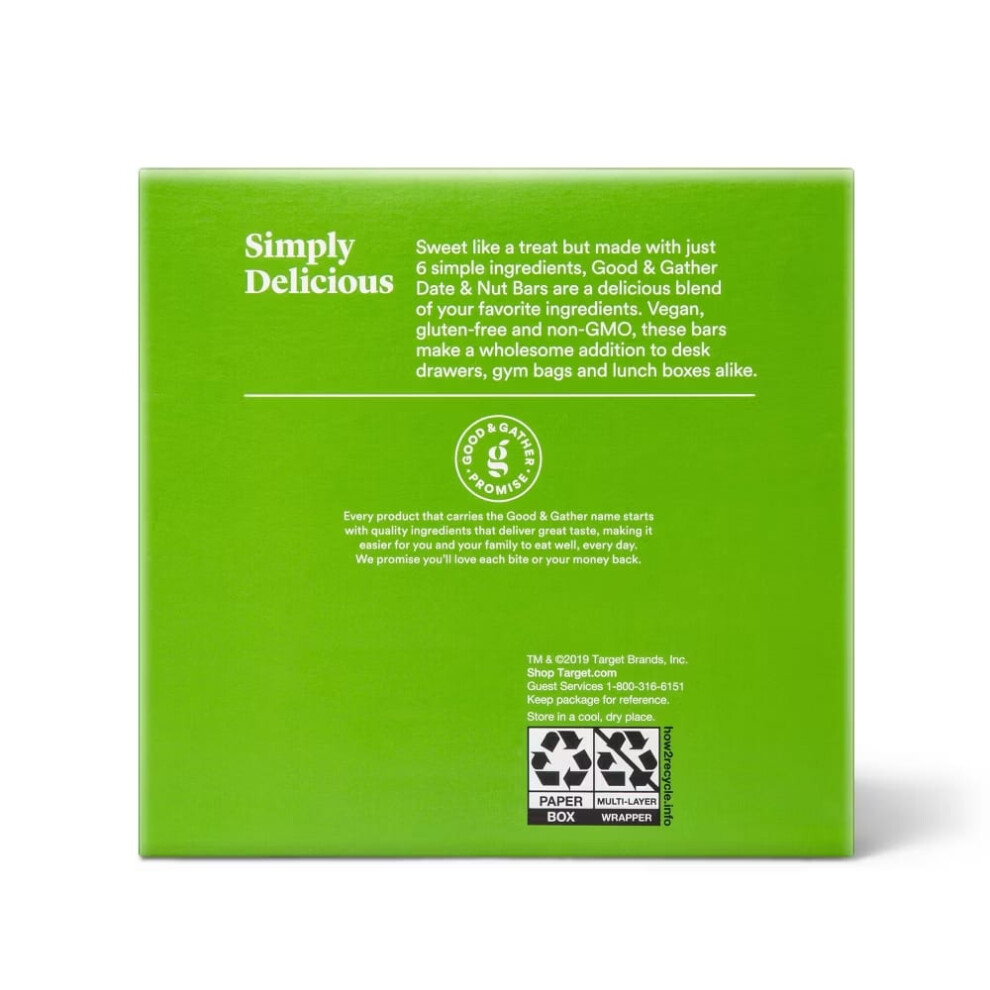 Good & Gather Apple Pie Nutrition Bars 5Ct