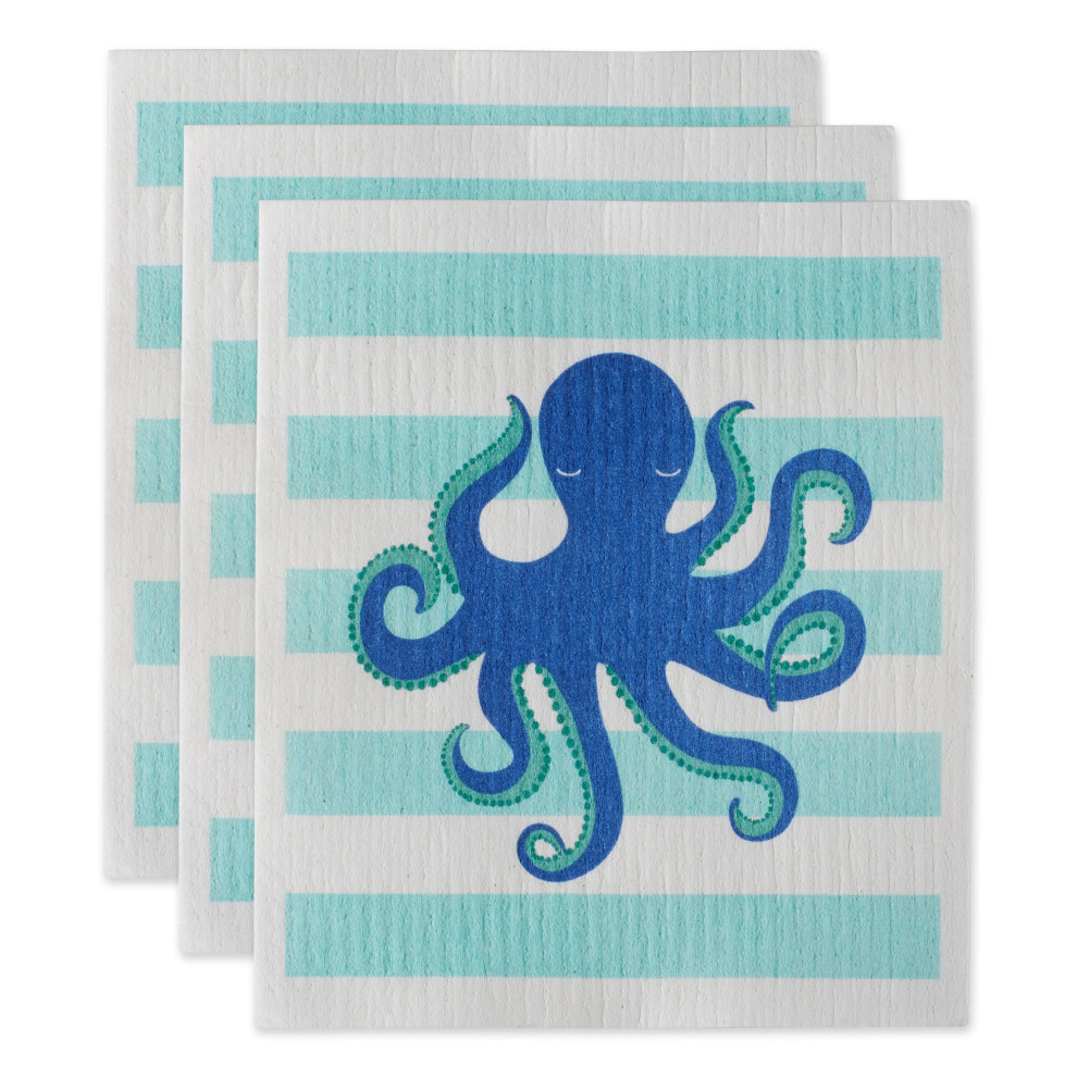 DII Octopus Swedish Dishcloth  3 Piece-image-OPC-PFQM2Q9-NEW