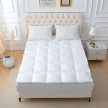 (King) Mattress Topper Goose Feather and Down Hotel Quality Thick Luxury 5cm Deep Fill