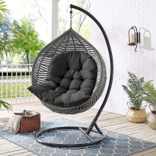 Garden Indoor Hanging Egg Swing Hammock Chair Seat Thick Pad Cushion Pillow Pads (including Seat Cushion Only)