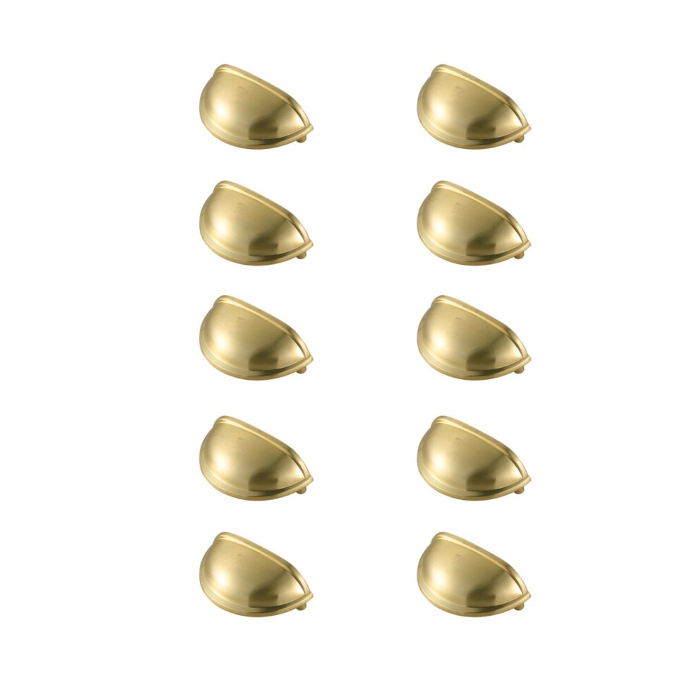 Lot De 10 Poign Es De Bar Atticus 3 Centre Centre En Or Bross-image