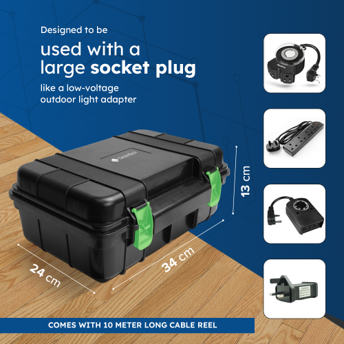 Desiretech Weatherproof Outdoor Electric Box, Large 2