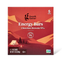 Good & Gather Energy Bar Chocolate Brownie 5ct