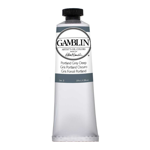 Gamblin Καλλιτεχνικά Έλαια Portland Grey Deep 37ml