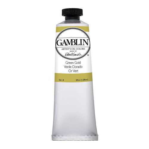Gamblin Künstleröl 37 ml Grüngold