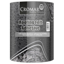 Roofing Felt Adhesive Shed Successive Layers Of WaterProof Black 5 Ltr