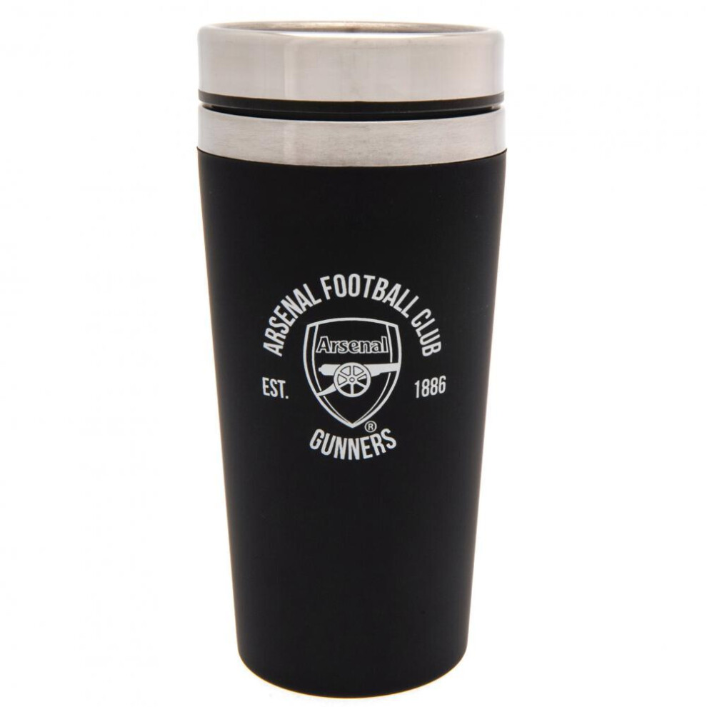 Arsenal Fc Executive Crest Travel Mug