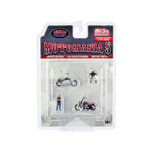"Motomania 5" 4-delat Diecast Set (2 Figurer och 2 Motorcyklar) Begränsad upplaga av 4800 stycken