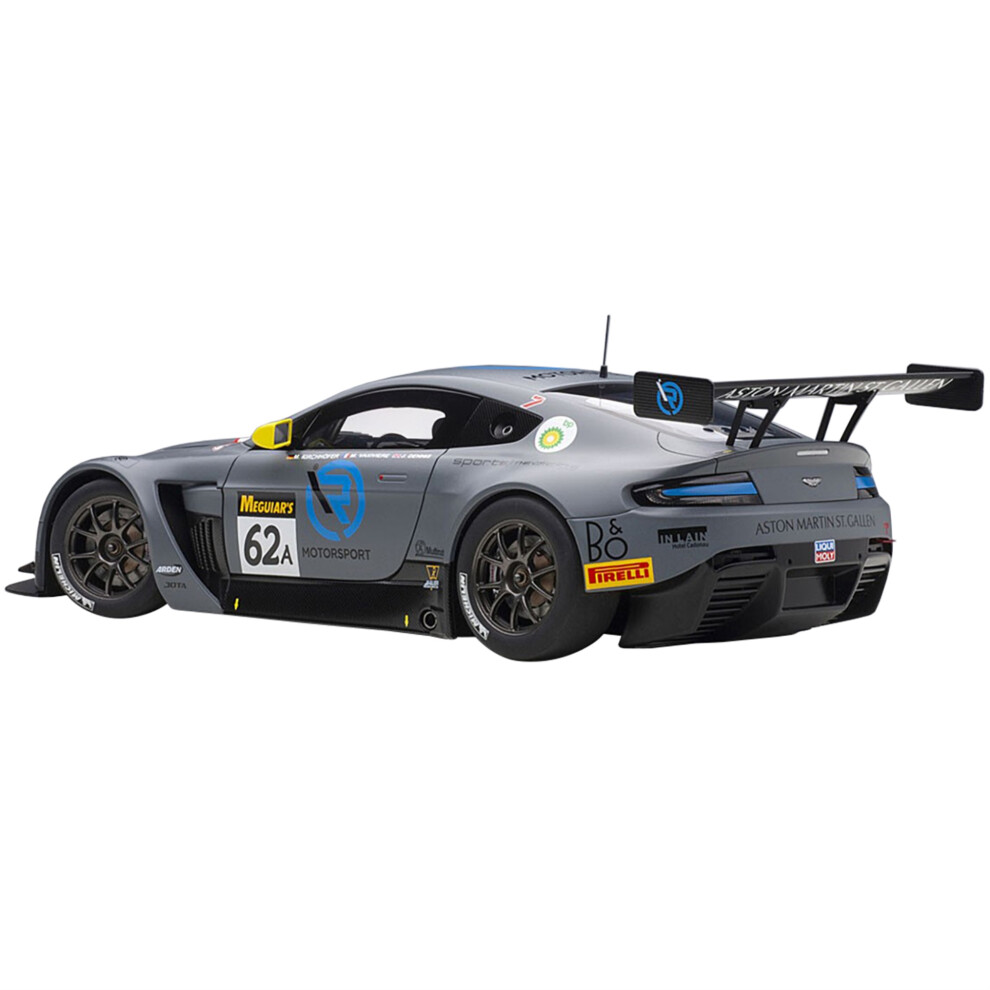 Aston Martin Vantage V12 GT3 #62A J. Dennis - M. Vaxiviere - M. Kirchhoefer Team R-Motorsport Bathurst 12H (2019) 1/18 Model Car by Autoart-image-OPC-PFQMXMF-NEW