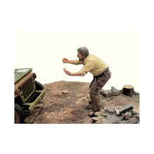 4X4 Mechanic Figure 6 for 1/18 Scale Models by American Diorama