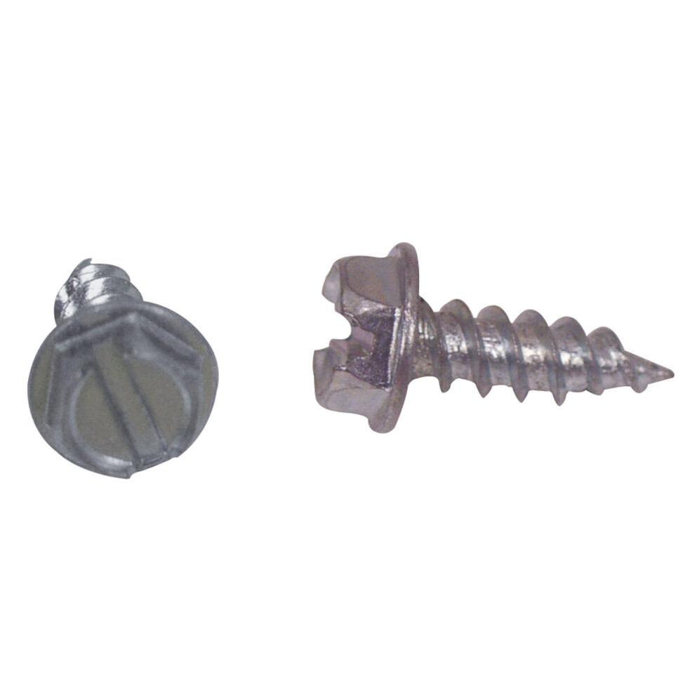 Ap Products 012Tr1000 8 X 114 Zinc 8 Hex Washer Head Screws 125 1000 Pack 711217120411