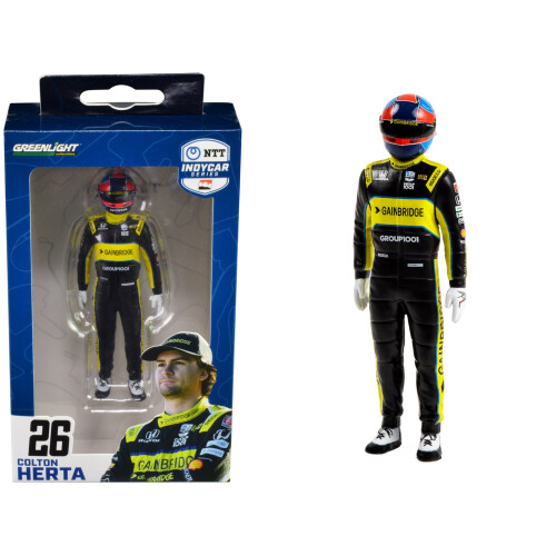 """" NTT IndyCar Series """" #26 Colton Herta Driver Fig