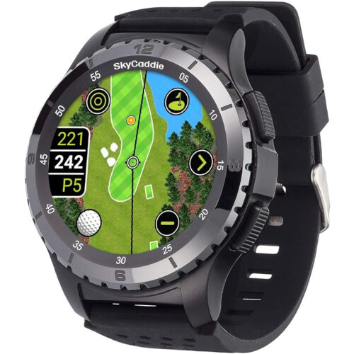 SkyCaddie LX5C gps watch w ceramic bezel