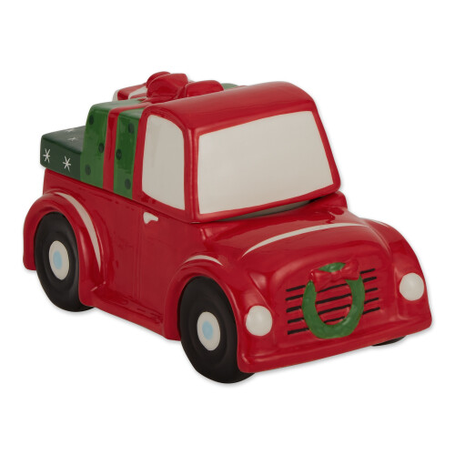 Juletruck cookie jar