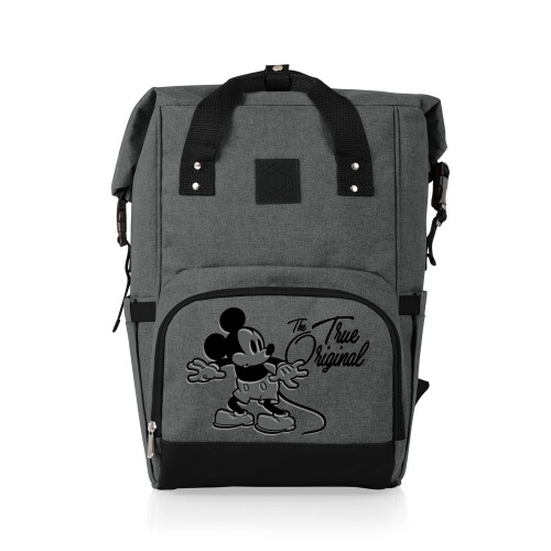 PICNIC TIME - Mochila Iso Térmica Disney Mickey Mouse, Gris