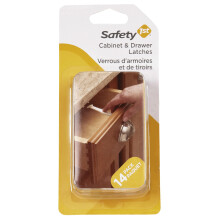 Safety 1st, Loquets pour Armoires et Tiroirs, Lot de 14