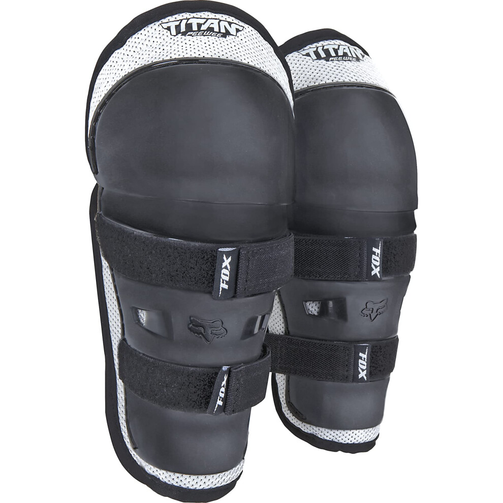 Fox Racing Kids Titan Knee/Shin Guard Black/Silver 884065822230